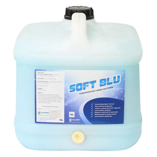 SOFT BLU FABRIC SOFTENER, CONDITIONER & FRAGRANCE 25 litre