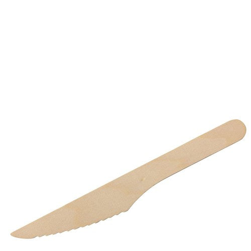 CUTLERY KNIFE WOOD KRAFT Ctn 1000